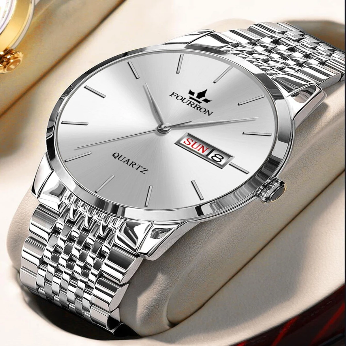 FNMIX5 নতুন ডিজাইনের পুরুষদের জন্য ঘড়ি WHITE