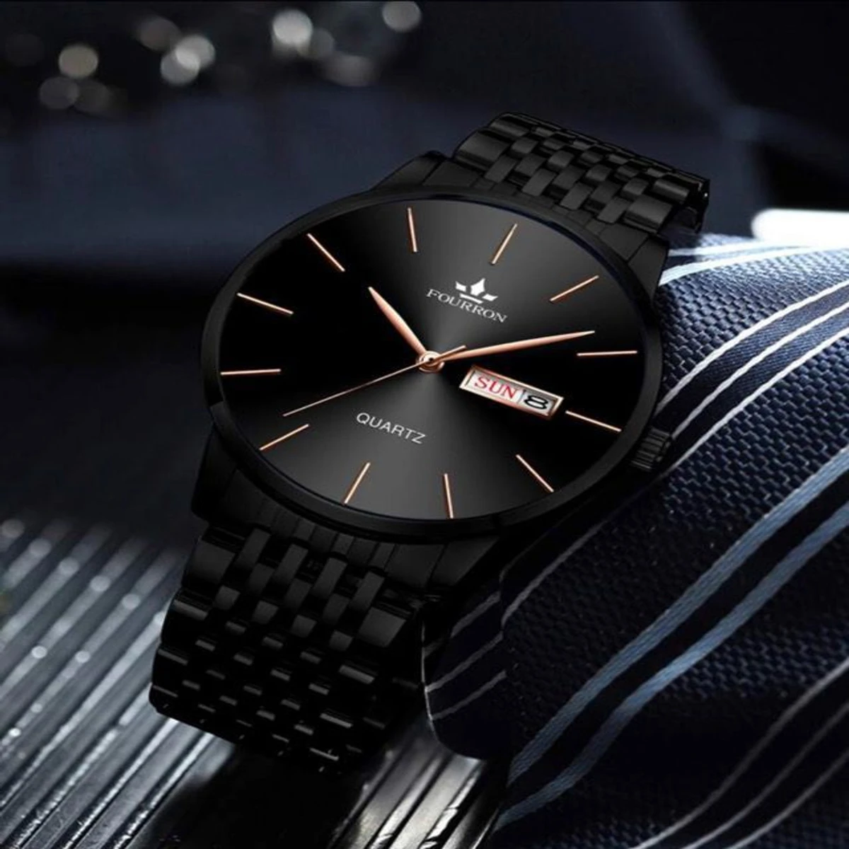 FNMIX5 নতুন ডিজাইনের পুরুষদের জন্য ঘড়ি FULL BLACK