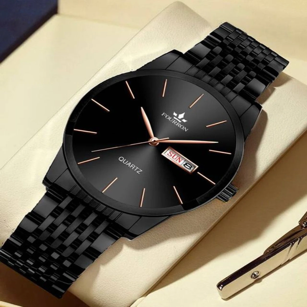 FNMIX5 নতুন ডিজাইনের পুরুষদের জন্য ঘড়ি FULL BLACK